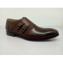 Oxfords para hombre zapatos de hebilla de moda (NX 547)